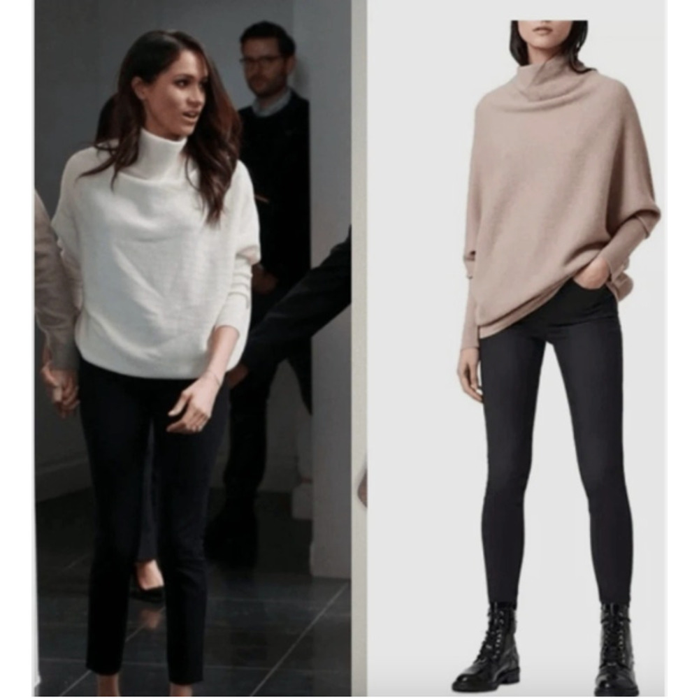 ALL SAINTS Ridley Jumper Sweater Wool Cashmere Women Size XS